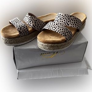 Cheetah sandals. Worn a handful of times.